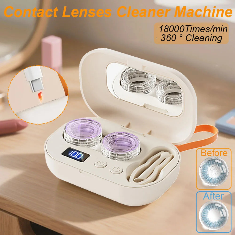 Vinlens - #1 High Frequency Vibration Contact Lens Cleaner