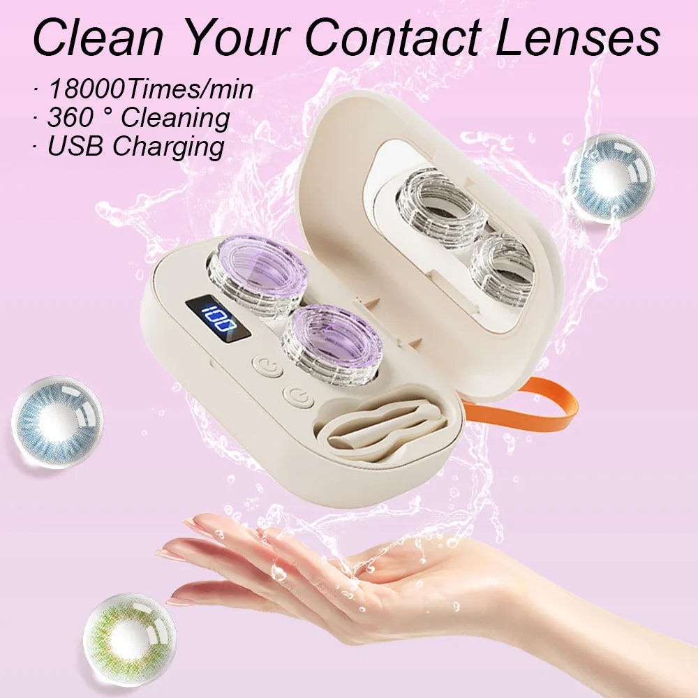 Vinlens - #1 High Frequency Vibration Contact Lens Cleaner